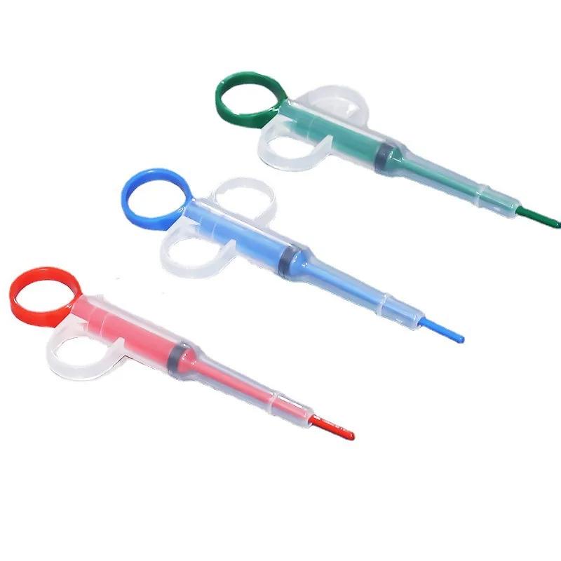 Milk Dog Kitten Kitten and Kitten Feeding Device Needle Push Type Pet Feeding Device Universal Pet Feeding Supplies Accessories