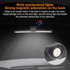 Gym Lamp For Posing,Portable Magnetic Led Flashlight With Hanging Hook,Waterproof Led 7Th Gear Dimming Gym For Posing