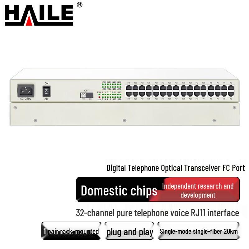HAILE Digital Telephone Fiber Optic Multiplexer
