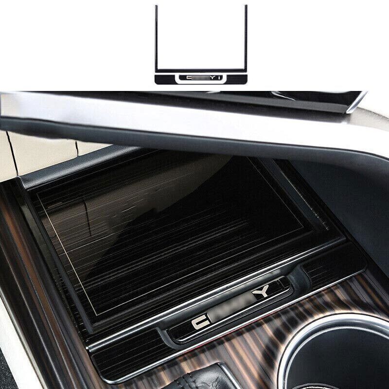 Storage Box Frame For Toyota Camry 2018- 3pcs Center Console Black Steel
