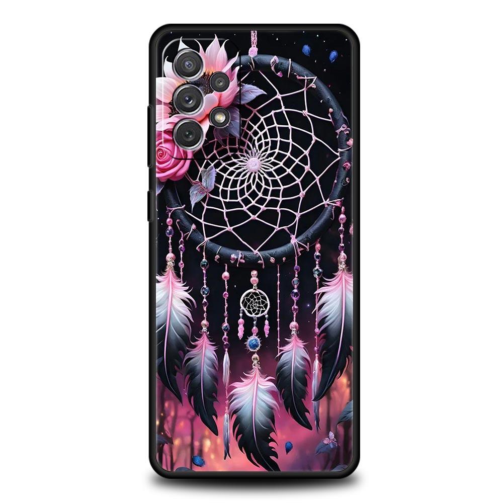 Mandala Dreamcatcher Phone Case For Samsung Galaxy A17 A07 A55 A35 A25 A15 A05 A33 5G A31 A23 A21s A13 A41 A73 A53 A51 A71 Cover