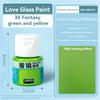 Creative 20ml Acrylic Paints Rich Color Waterproof Glass Pigments Tube For Painting Supplies Artist Drawing Art DIY Crafts