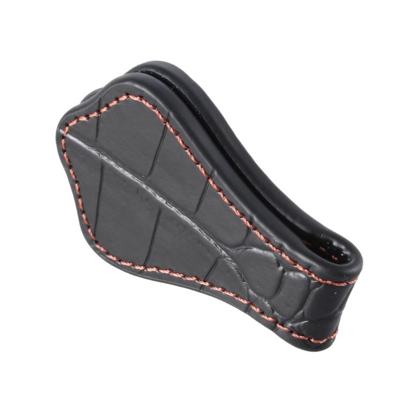 Leren Magnetische Keu Chalk Houder Leerhouder Voor Biljartspeler Veilige Bevestiging Super Vakmanschap