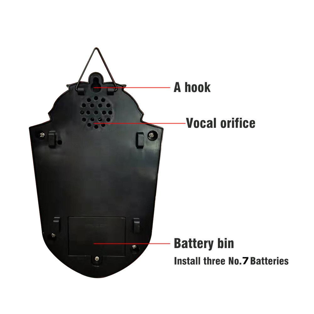 One-eyed Doorbell Home Hanging Electric Luminous Sounding Doorbell Eyeball