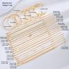 25 Stück/Set Personalisierter Multi-Element-Armreif mit dicker Linie, goldfarben, Herz, Perle, Zirkon, für Damen, täglicher Schmuck 2026
