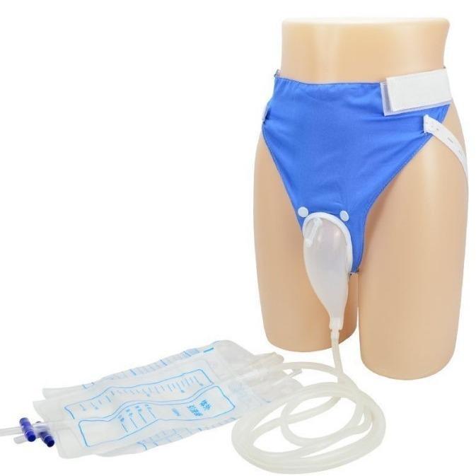Elderly Male Urine Collection Pants - Odor-Proof Device for Bedridden Use