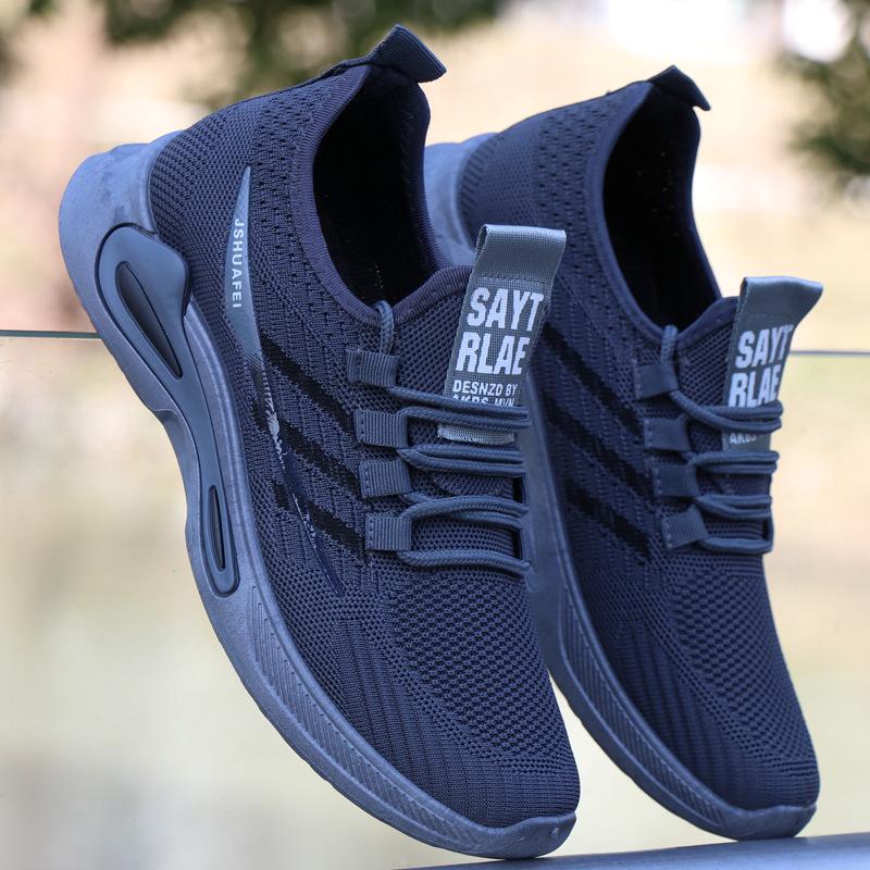 Men's Summer Mesh Slip-on Sneakers - Breathable Casual Shoes for Students