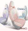 Panda Mini Linen Full Coverage Car Seat Cushion for All Seasons