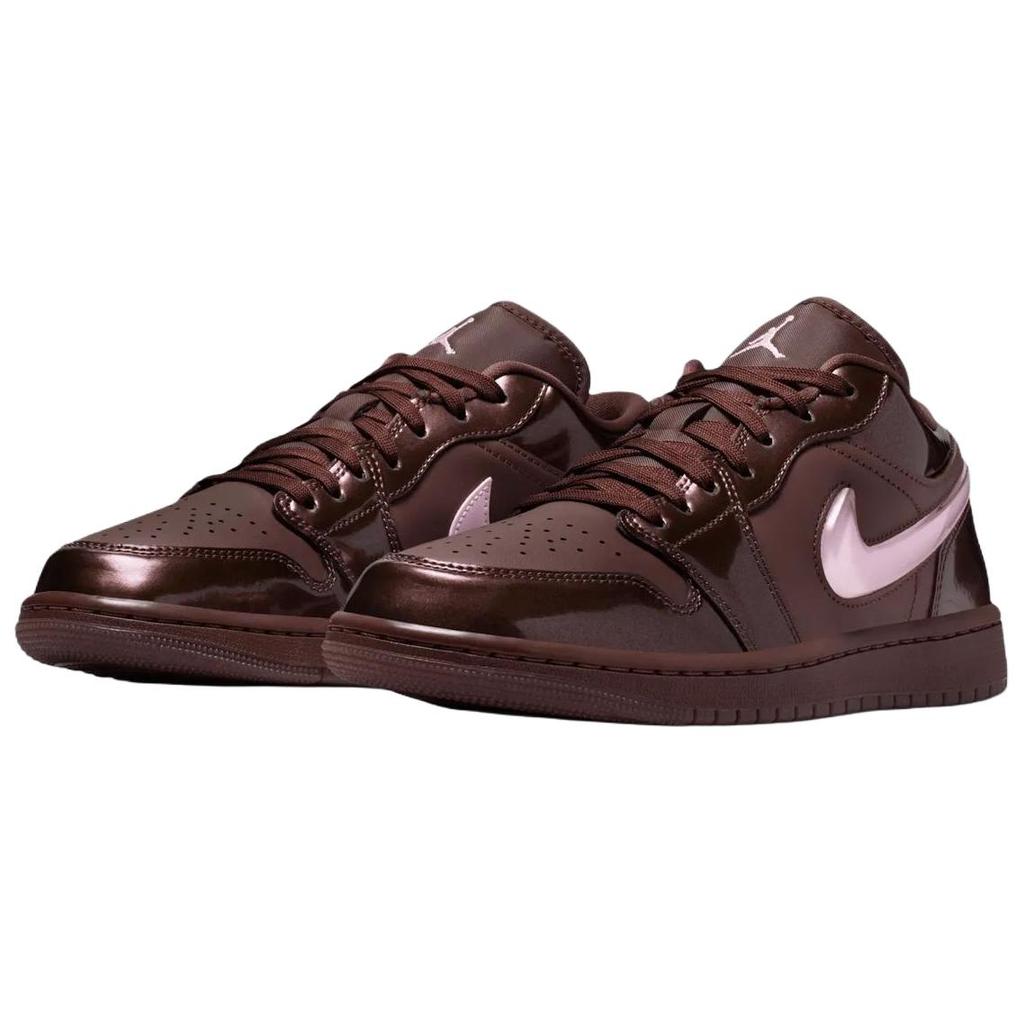 Air Jordan 1 Low Valentines Day - Chocolate 2026 Unisex Sneakers Braun Schokoladenbraun-Rosa-Schaumstoff IQ9787-262