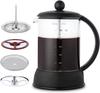 Easyworkz Eclipse French Press Боросилікатне скло 800 мл Кавоварка та чайник