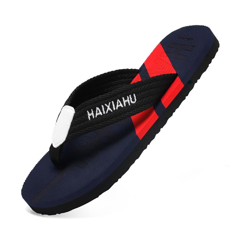 Fashion 2024 Summer New Men's Flat Sandals Fashion Comfortable Non-slip Beach Flip-flops Light Casual Men's Shoes Family Shoes