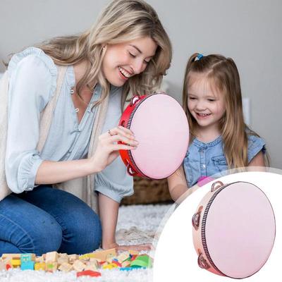 Tambourine For Kids Beginner Percussion Music Instrument Educational Percussion Music Instrument 8 Inch Tambourines