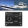 3 Way Marine Switch Panel 3 Position Marine Bilge Pump Switch Panel Waterproof Switch Panel Easy to Use for Bilge Pump