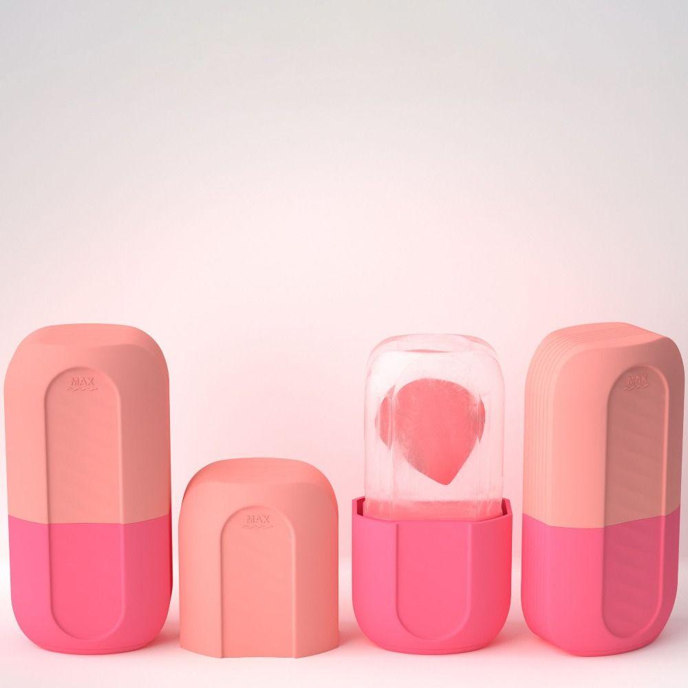 Reusable Silicone Mold Ice Face Roller Face Lifting Beauty Skin Care Tools  Shrink Pores
