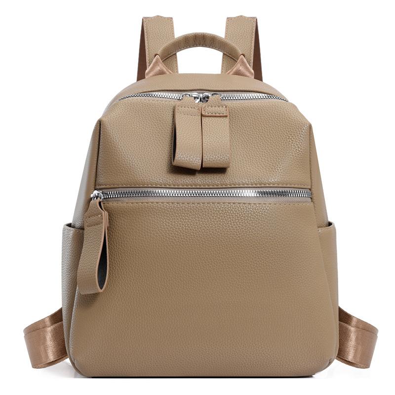 Backpack Women's Backpack New Trendy Travel Large Capacity Bag High-end Casual Backpack Student Trend