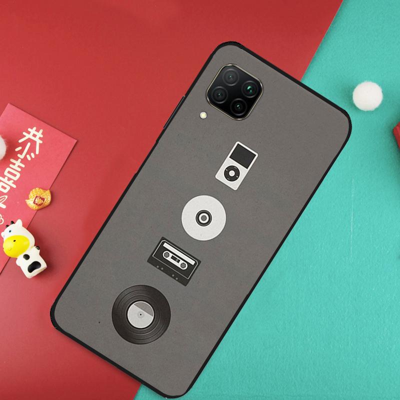 Minimalist Music Lover For Huawei Nova 7i 8i 11i 12i Y73 Y72 Y61 Y91 Y90 Y70 Y60 9 10 SE 11 Pro P30 P40 Lite Case