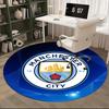 Manchester City,Soccer Badge Chair mat Round Rug Office carpet,Non slip, Suitable for Living Rooms, Bedrooms Decor1205044a