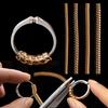 10cm Jewelry Tools Spiral Based Ring Size Adjustment Ring Adjustment Invisible Transparent Tightener Resizing Tool Jewelry Guard