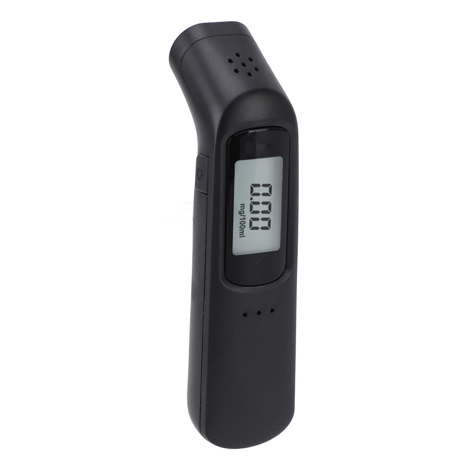 Portable Breath Alcohol Tester High Accuracy Alcohol Detector for Driving USB Rechargeable Voice Broadcast