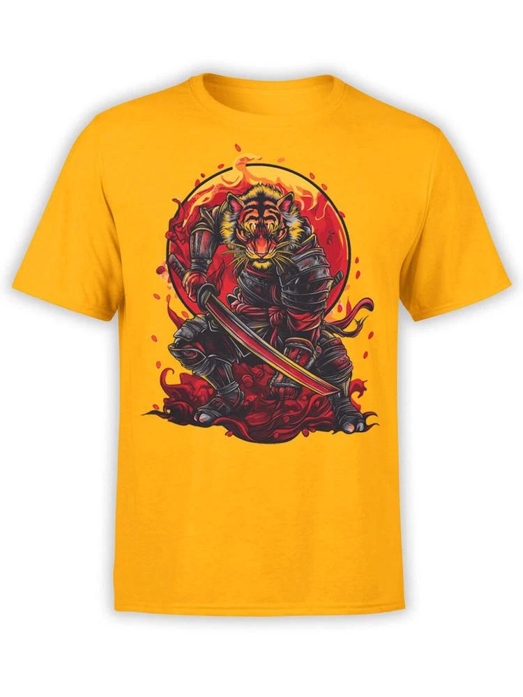 Tiger Tshirt Collection Samurai Tiger Tshirt Unisex S