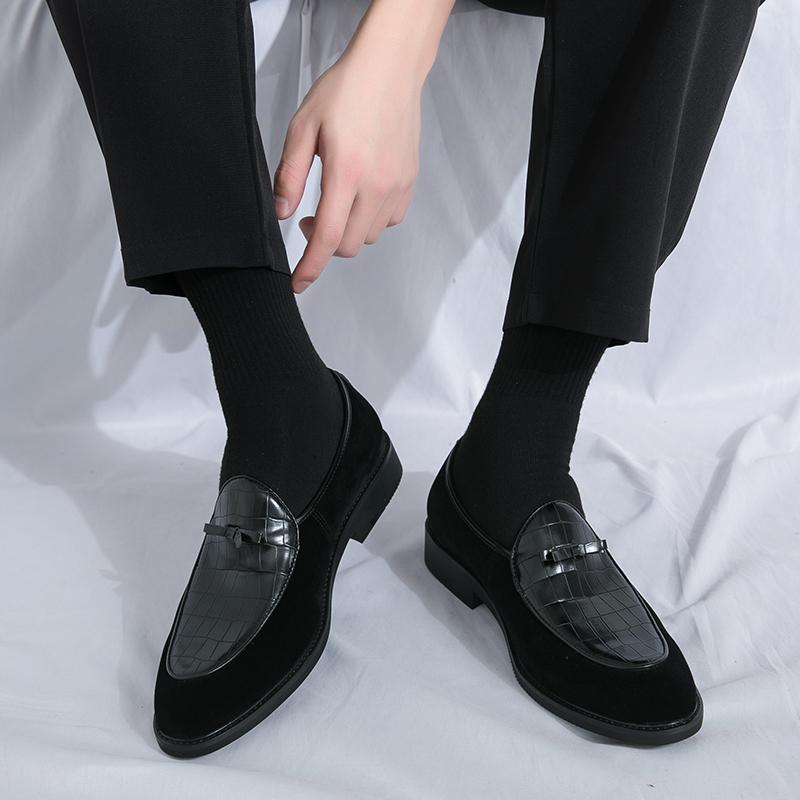 Модные мокасины Модная мужская обувь на плоской подошве Дышащая мужская обувь для ленивых — фото 5