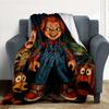 1pc Good Guys Outdoor Blanket Lightweight Flannel, Soft & Warm, All Season Use for Sofa, Outdoor, Camping, Living Room, Office, Chair