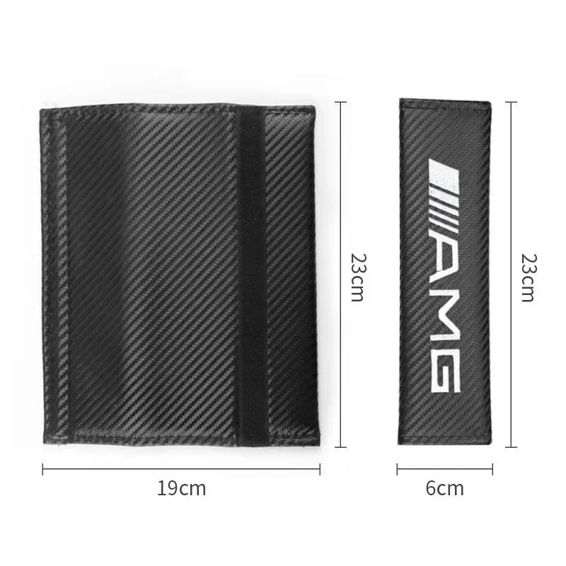 Car Sticker 2pcs Cotton flannel carbon fiber protection Cover case for Mercedes benz W203 W204 W205 W210 W211 W212 W176 CLA CLS 