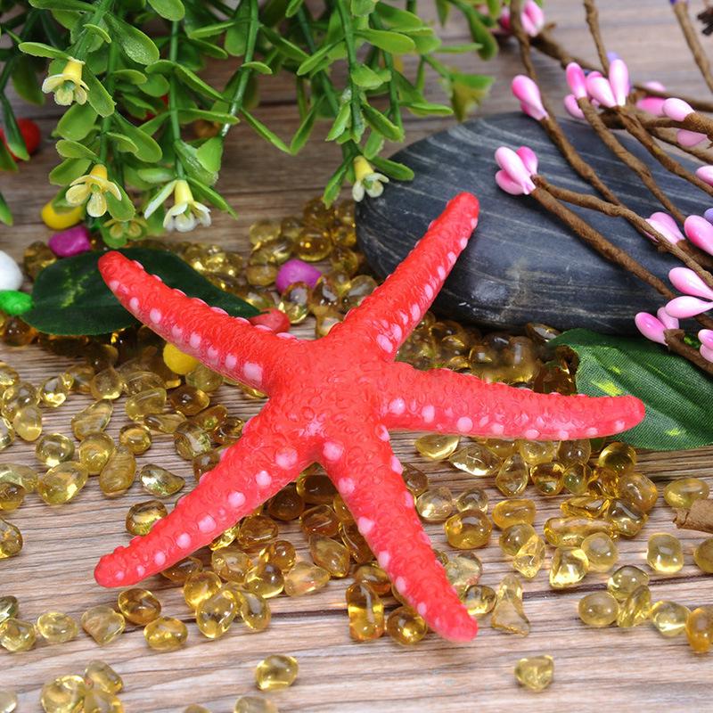 Starfish Aquarium Decoration - Multiple Colors for Fish Tank Simulation