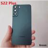 S908 Housing For Samsung Galaxy S22 Ultra Plus S901 S906 5G Battery Cover Glass Repair Back Door Rear + Logo Camera Lens