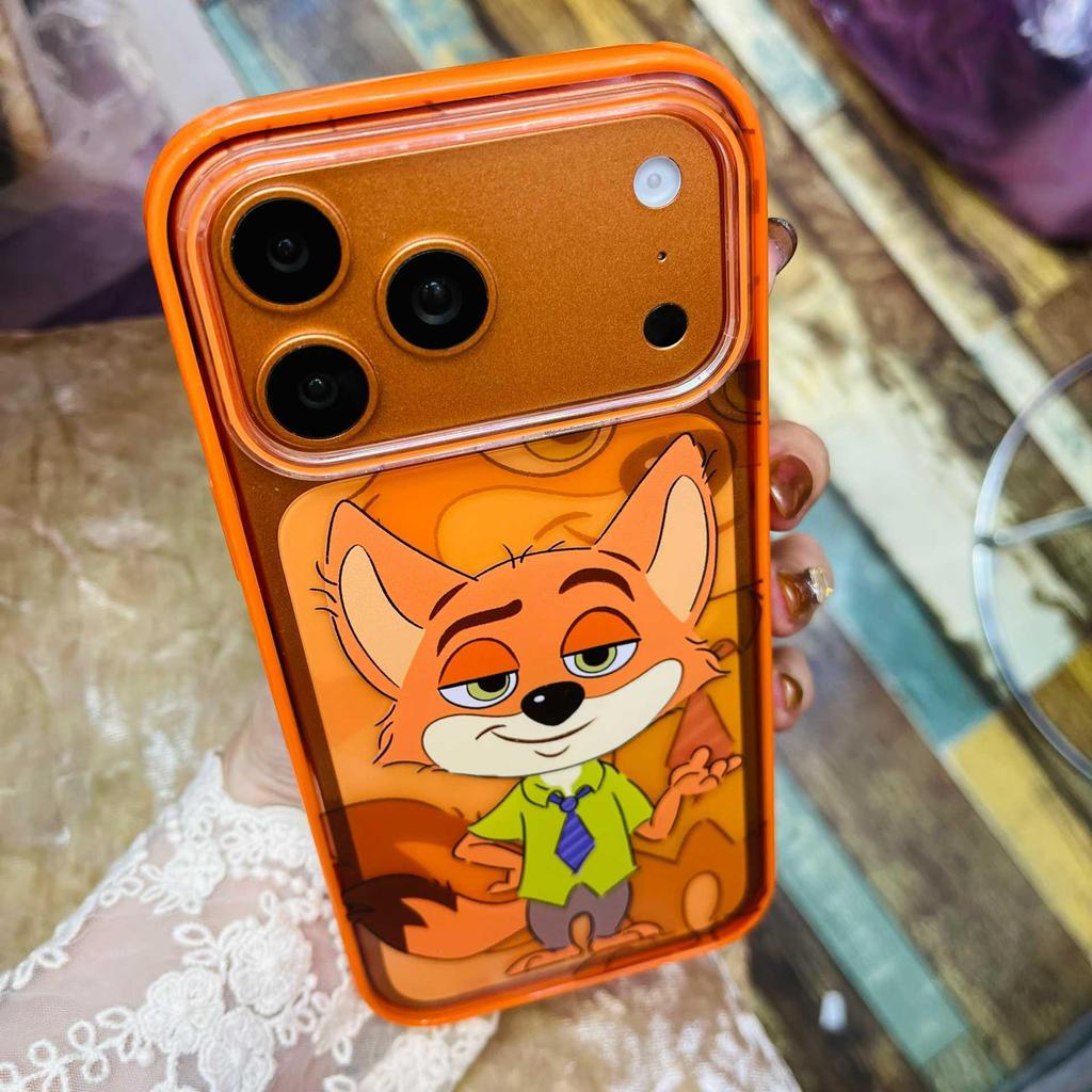 Judy Nik Rabbit Cartoon iPhone 14/13 Pro Max Case - Anti-Fall Protection