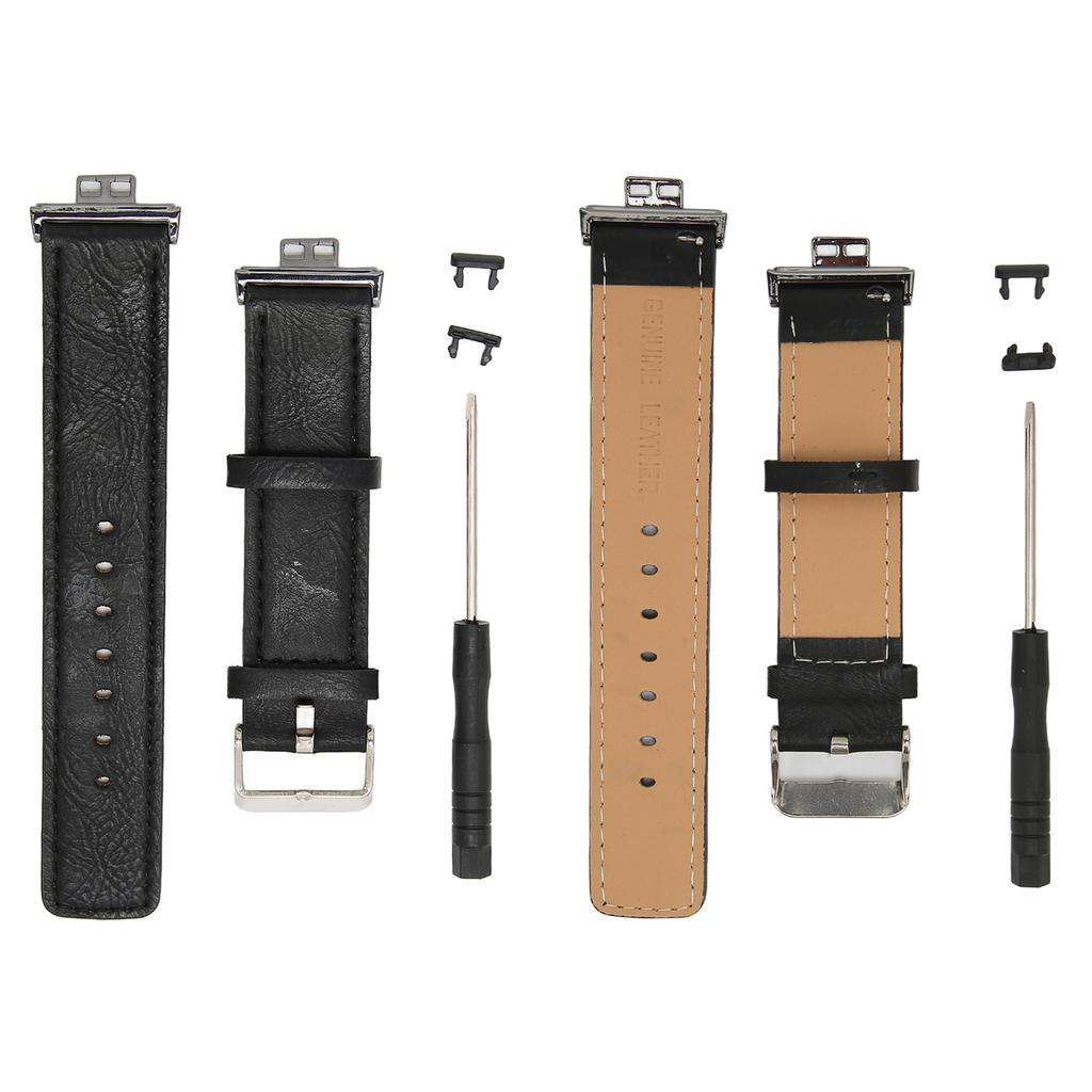 Leather Band Compatible for   Watch FIT Replacement Watch Band Strap Bracelet Wristbands