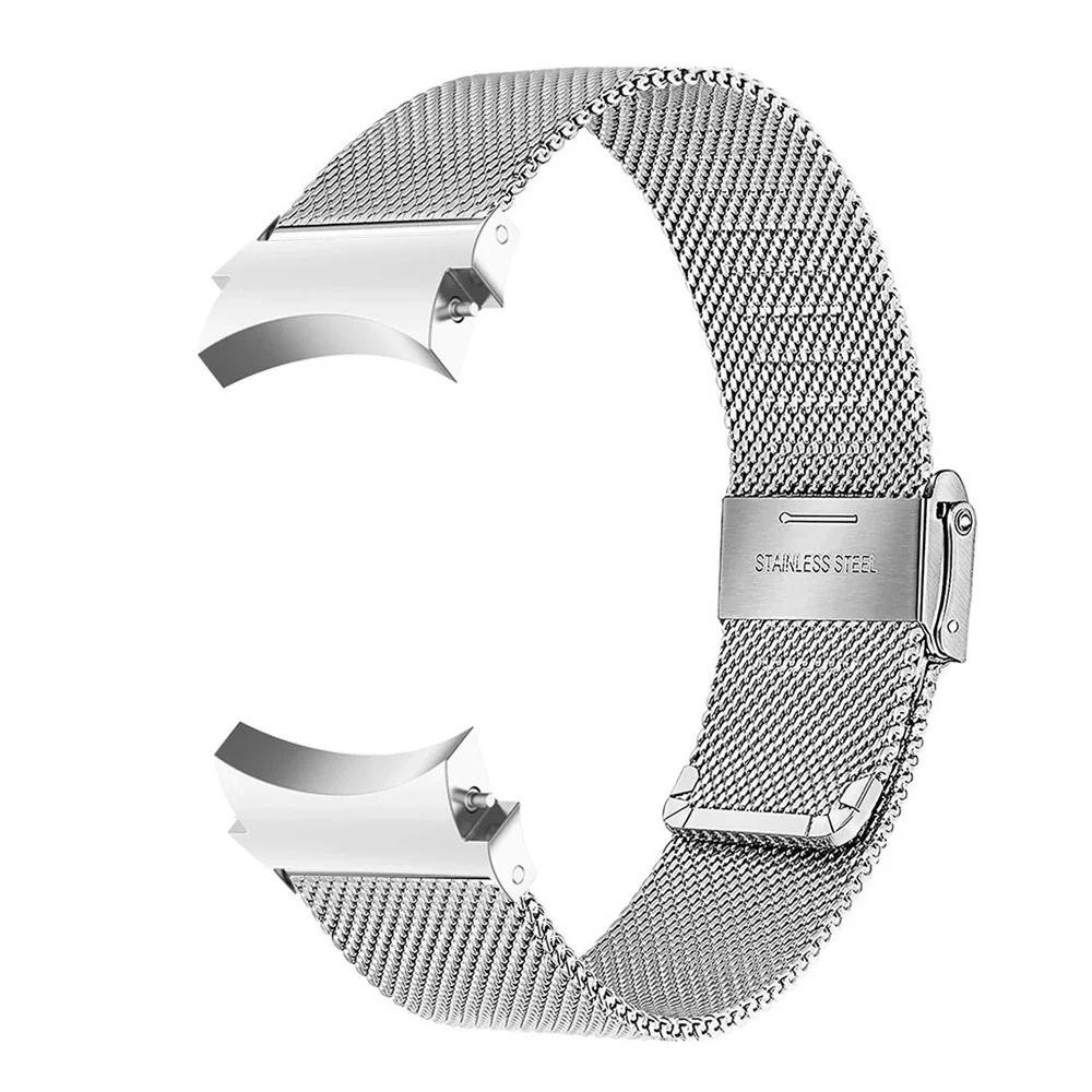 Lückenlose Correa für Galaxy Watch 7 6 5 4 44mm 40mm 5pro Armband 45mm Stahlarmband für Samsung Galaxy Watch 6 4 Classic 47mm 46mm 43mm