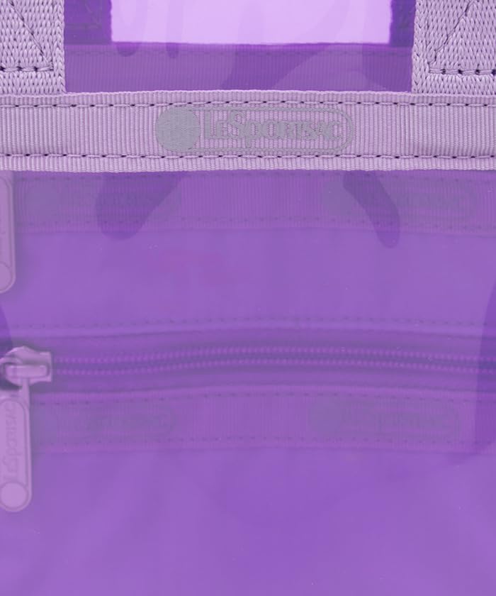 Official Shoulder Bag CLEAR MINI Clear Lilac [LeSportsac] N/S TOTE/1527 Women's