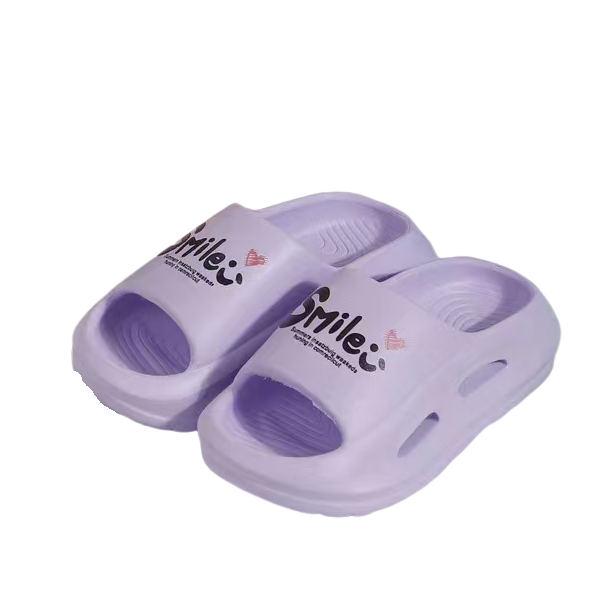 Women Thick-Soled Bathroom Slippers Summer Fashion Sandals Non-Slip Outdoor & Indoor Slides, Casual Beach Shoes