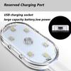 4Pcs Wireless LED Lights For Car Interior,7 Colors Ambient Lighting Car Interior,Car Lights Ide Your Car,USB Rechargeable Car Interior Led Night