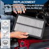 Car Engine Air Filter No.13717619267/13718513944 for BMW 228i Gran Coupe Base 2.0L L4 - Gas 2021-2024 Long Life Filter Air Cleaner Element 1 Pcs