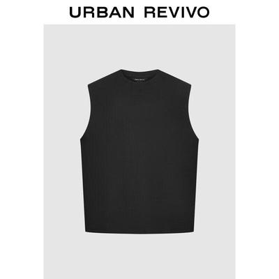 UR 2026 Men's Waffle Crew Neck Tank Top UMM460051