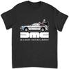 Back To The Future Inspired Retro De Lorean Dmc Movie Car 22 Cotton Truck Driver T-shirt Tee PB
