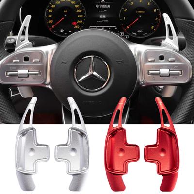 Car Steering Wheel Paddle Shifters Aluminum Shift Paddle Blade For Benz A B C E Gle Gla Glc Class W176 W205 W246 C117 W218
