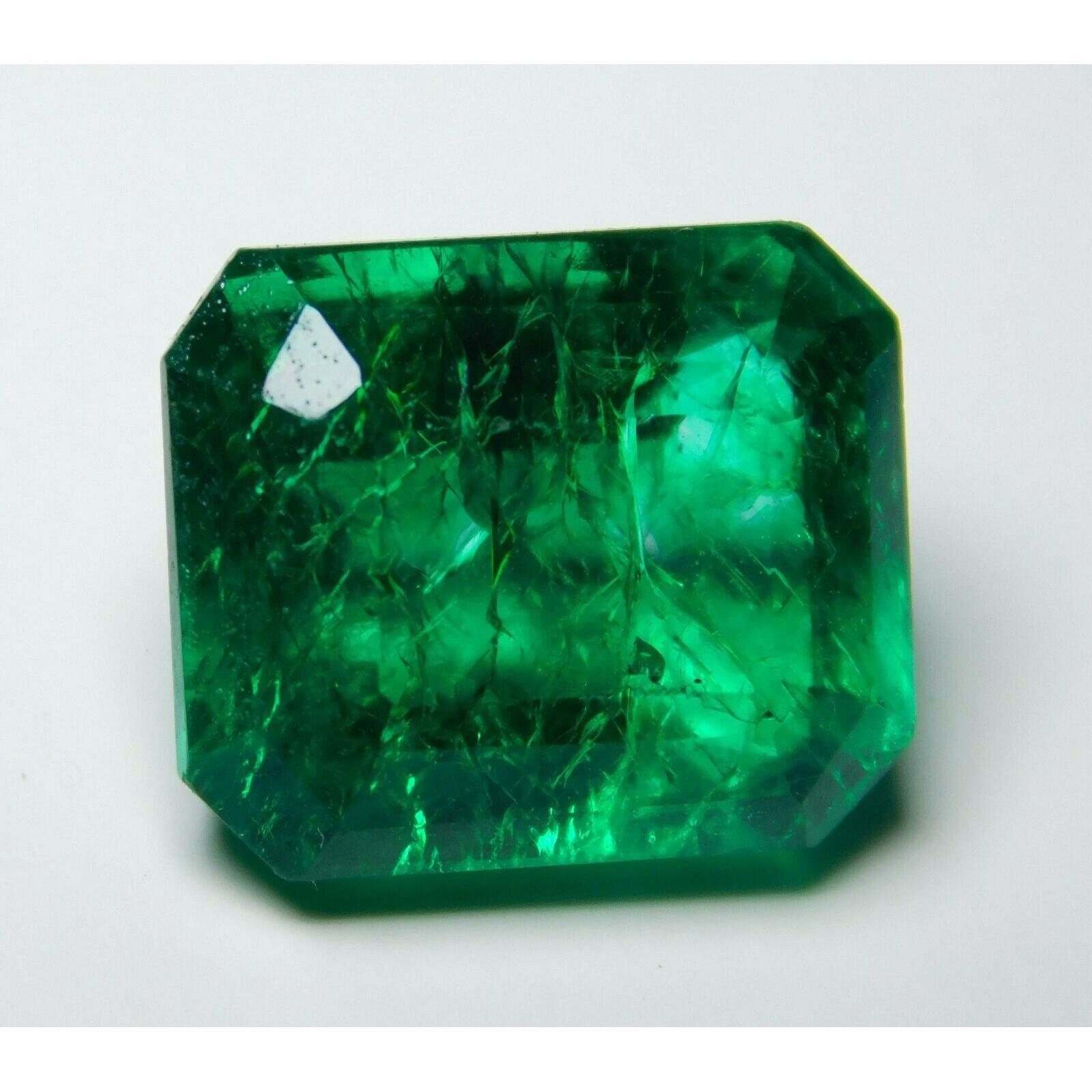 7.10 Ct   Emerald Cut Loose