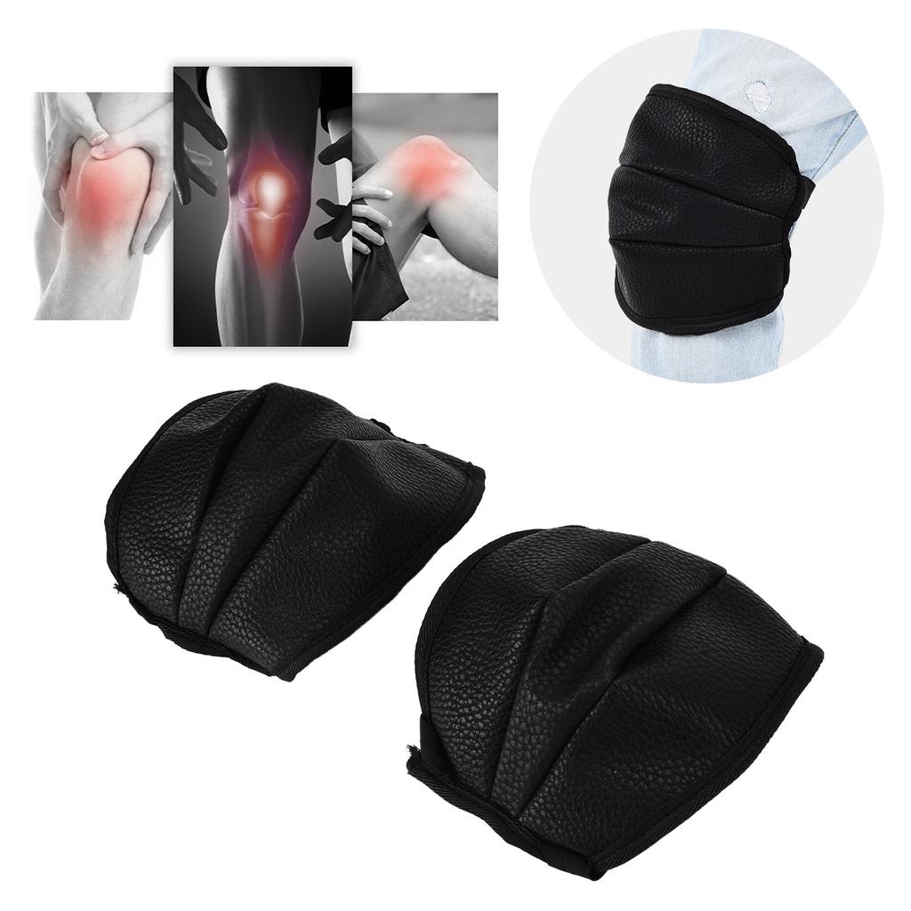 1 Pair/set Knee Pad Warm Protector with Flannel Lining Wear Resistant Winter Ice Fishing Kneepads