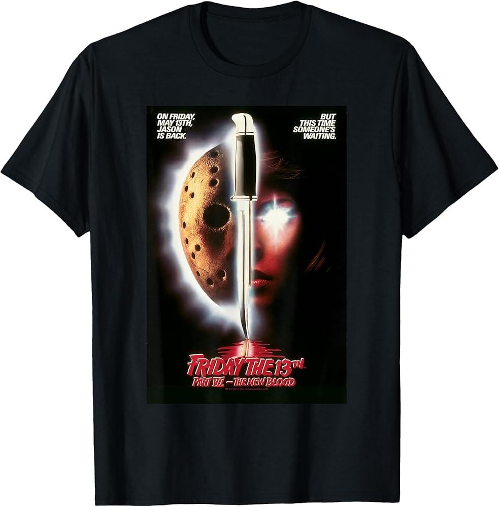 Friday the 13th New Blood Poster TShirt Unisex T-Shirt S