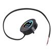 Battery Capacity Voltage Meter LCD Color Display Handlebar Mount Battery Capacity Voltage Monitor DC8‑100V