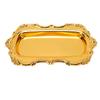 Vintage Jewelry Tray Multifunctional Exquisite Metal Decorative Tray for Dessert Fruit Snacks