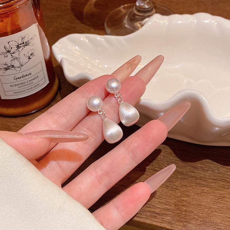 Mote øredobber, retro lette luksus øredobber i lang stil, friske og søte øredobber, high-end gave øredobber smykker gave