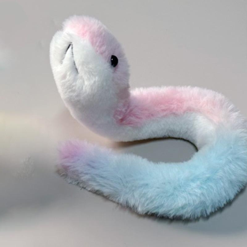 Year of The Snake Plush Toy Cartoon Mascot Cute Small Mini Green Snake Soft Stuffed Doll Pendant Car Key Ring Decor Kid Gift