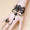 Collares Sexy Gothic Chokers Crystal Black Lace Neck Choker Necklace Vintage Victorian Women Chocker Steampunk