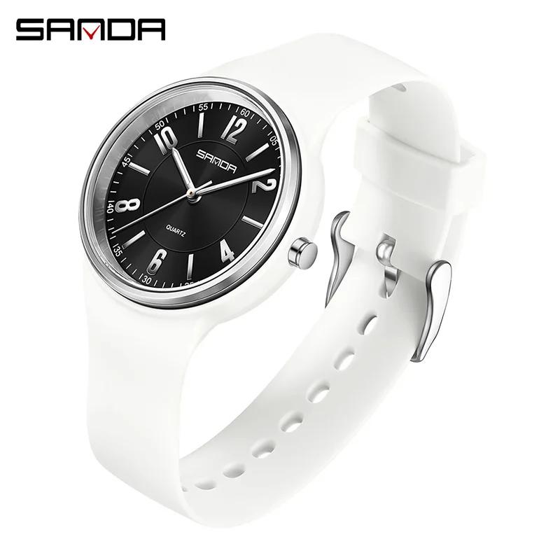 Fashion Quartz Watch Men s and Women s Simple Large Dial Waterproof Lightweight Luminous Display Unisex Student Watch