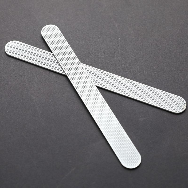 1Pc Nail File Stainless Steel Round Head Metal Manicure Pedicure Tools Beauty