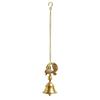 Elegant Peacock' Brass Hanging Bells for Pooja Room  |Ghanti Hanging Bells for Home Decoration Brass Bell for Mandir Bell for Pooja Room